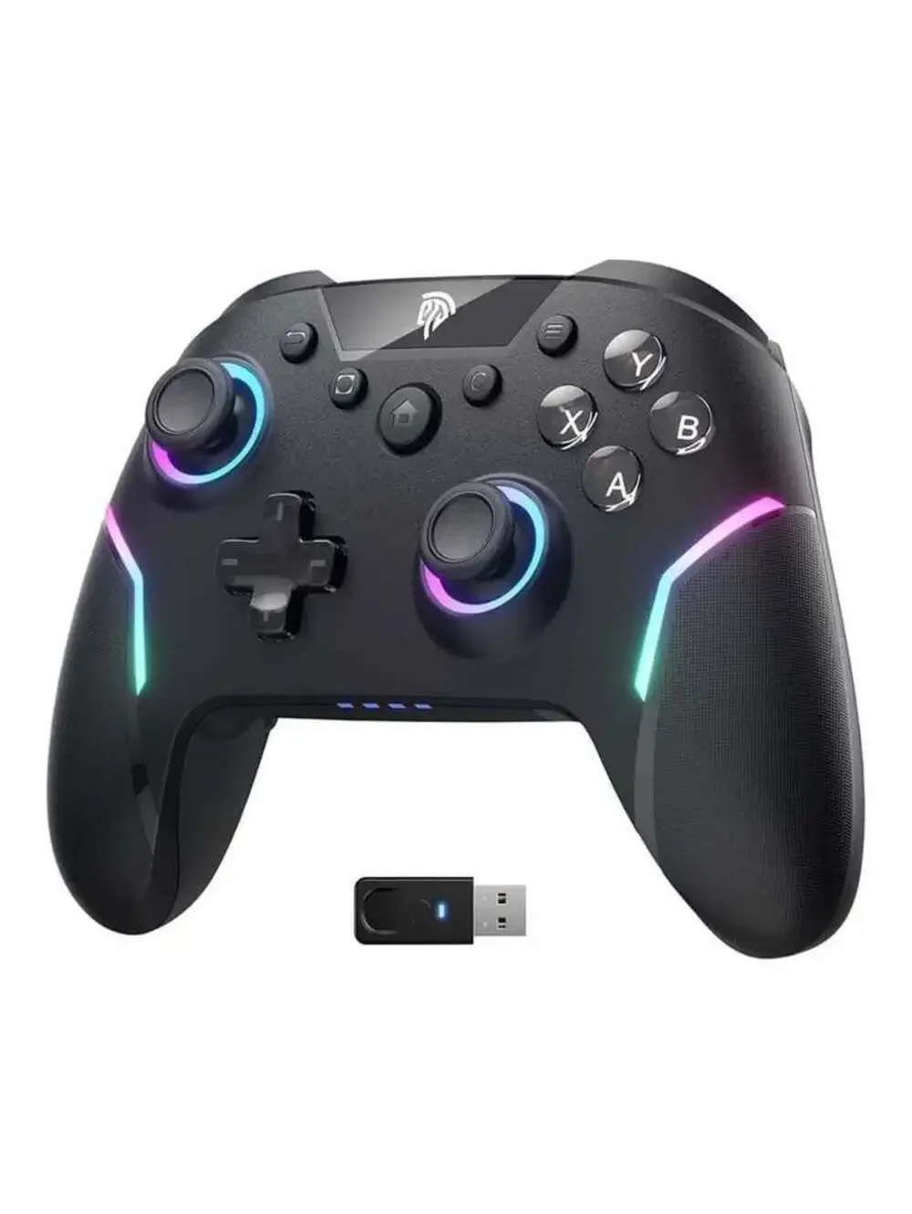 Wireless Controller for PC/Switch/Android/iOS, 1000Hz, RGB - New in Box